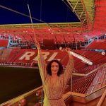 Geigenshow in der Red Bull Arena Leipzig